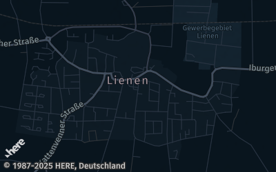 Heizung Map of Lienen