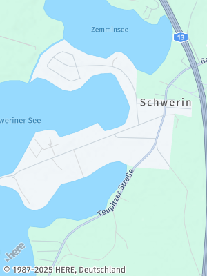 Here Map of Schwerin