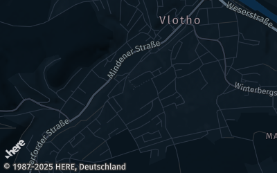 Heizung Map of Vlotho