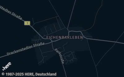 Heizung Map of Eichenbarleben
