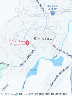Here Map of Beeskow