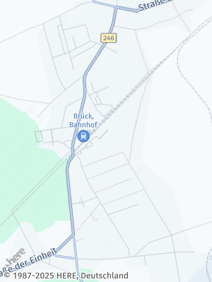Here Map of Brück