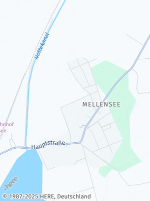 Here Map of Mellensee