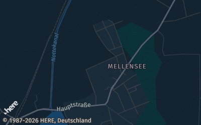 Heizung Map of Mellensee