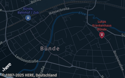 Heizung Map of Bünde