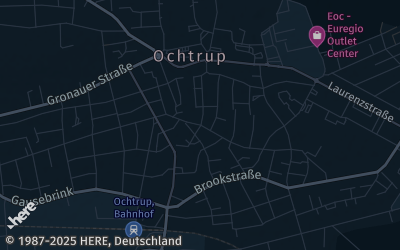 Heizung Map of Ochtrup