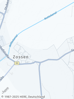 Here Map of Zossen bei Berlin