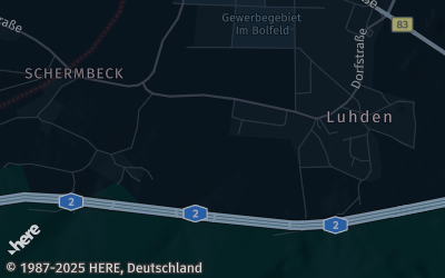 Heizung Map of Luhden