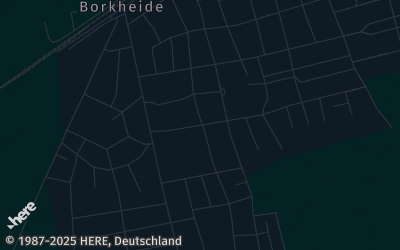 Heizung Map of Borkheide