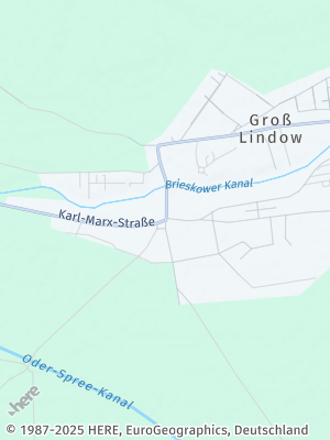 Here Map of Groß Lindow