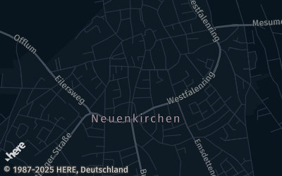Heizung Map of Neuenkirchen