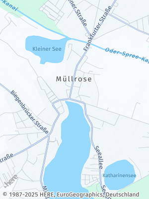 Here Map of Müllrose