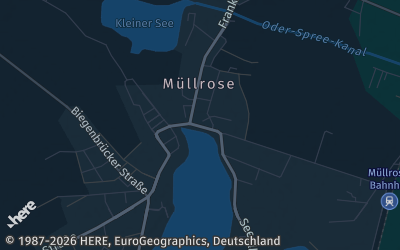 Heizung Map of Müllrose