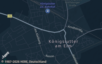 Heizung Map of Königslutter am Elm