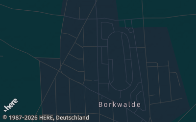 Heizung Map of Borkwalde
