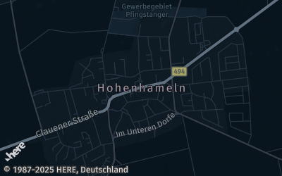 Heizung Map of Hohenhameln