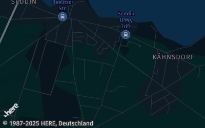 Heizung Map of Seddiner See