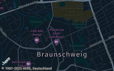 Heizung Map of Braunschweig