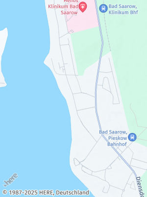 Here Map of Bad Saarow