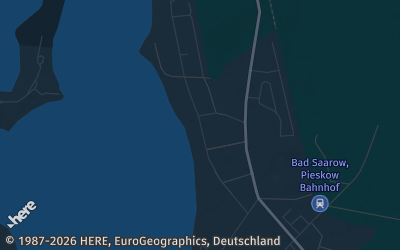 Heizung Map of Bad Saarow
