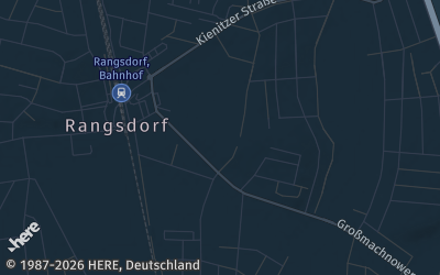 Heizung Map of Rangsdorf