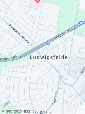 Here Map of Ludwigsfelde