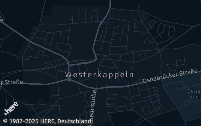 Heizung Map of Westerkappeln