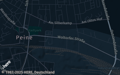 Heizung Map of Peine