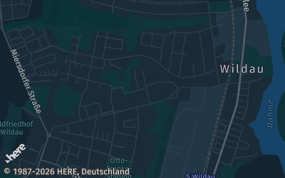 Heizung Map of Wildau