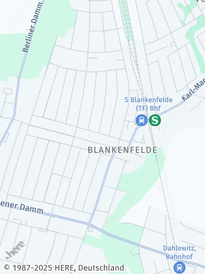 Here Map of Blankenfelde-Mahlow