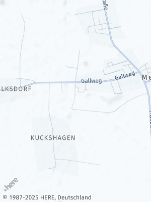 Here Map of Meerbeck bei Stadthagen