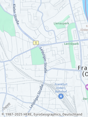 Here Map of Frankfurt