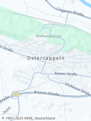 Here Map of Ostercappeln