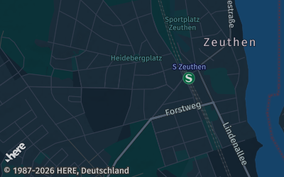 Heizung Map of Zeuthen