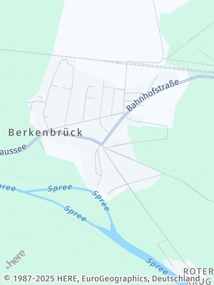 Here Map of Berkenbrück