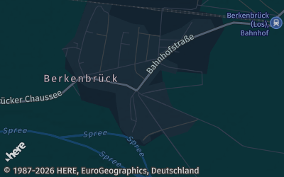 Heizung Map of Berkenbrück