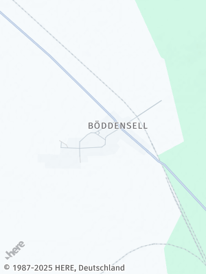 Here Map of Böddensell
