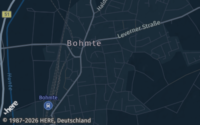 Heizung Map of Bohmte