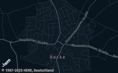 Heizung Map of Recke