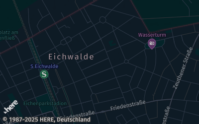 Heizung Map of Eichwalde