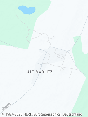 Here Map of Madlitz-Wilmersdorf