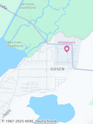 Here Map of Gosen-Neu Zittau