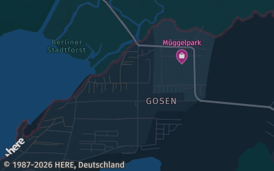 Heizung Map of Gosen-Neu Zittau