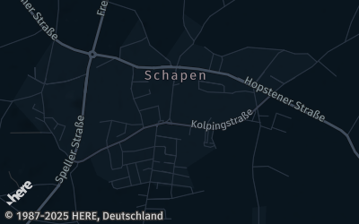 Heizung Map of Schapen