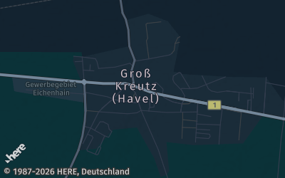 Heizung Map of Groß Kreutz