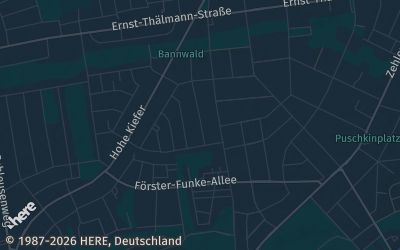 Heizung Map of Kleinmachnow