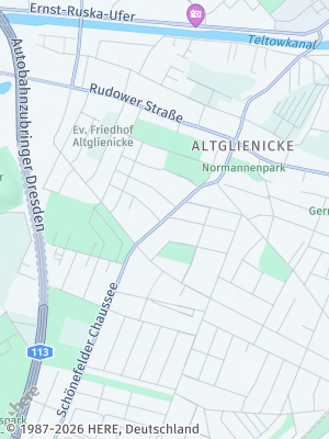 Here Map of Altglienicke