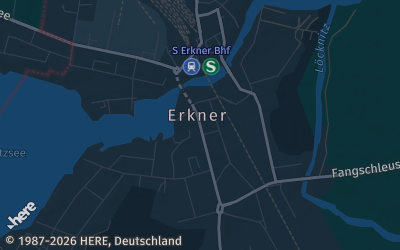 Heizung Map of Erkner