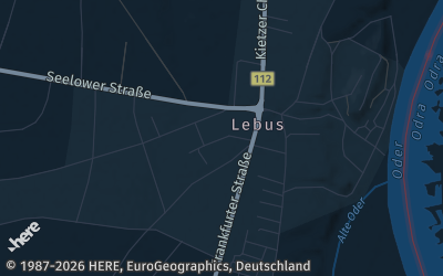 Heizung Map of Lebus