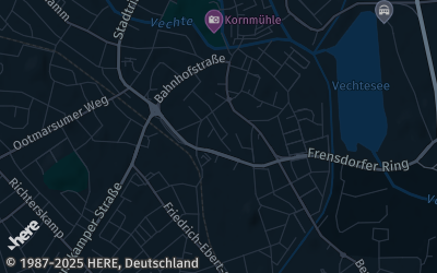 Heizung Map of Nordhorn